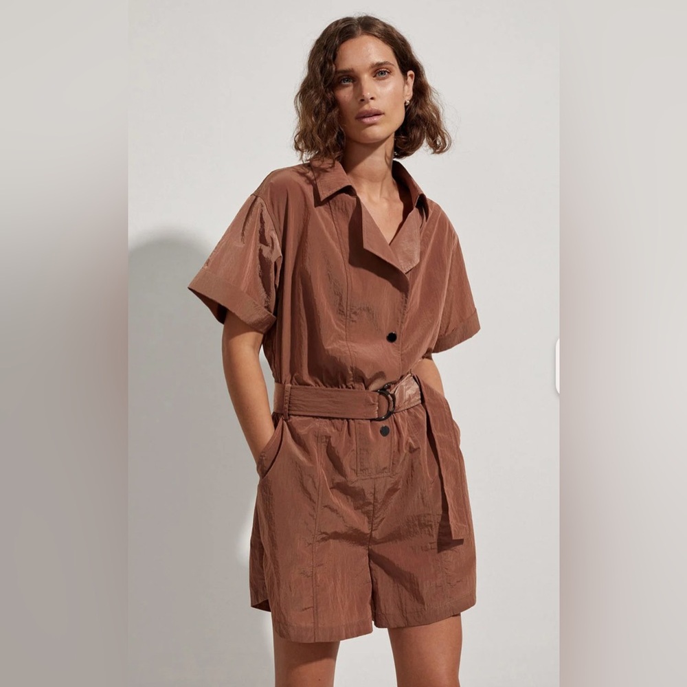 Varley Belle Boxy Palysuit New with Tags